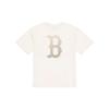 MLB Boston Red Sox Classic Retro Gradient Big Logo Crew Neck T-Shirt Unisex T-Shirt 3ATSM0863-43CRS