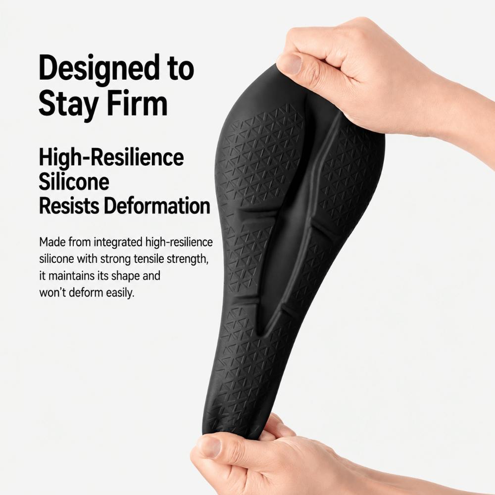 Shock Absorption Silicone Bike Saddle Breathable Bicycle Seat Cushion  Cycling Accessories
