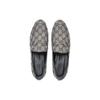 GUCCI Jordaan Loafer Blue Gg Canvas Women's 693213 KY980 4061