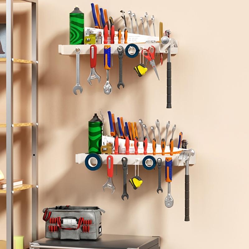 Screwdriver Organizer Wall Mounted Screwdriver Holder Screwdriver Rack Space Saving Wall Screwdriver Stand Hanger