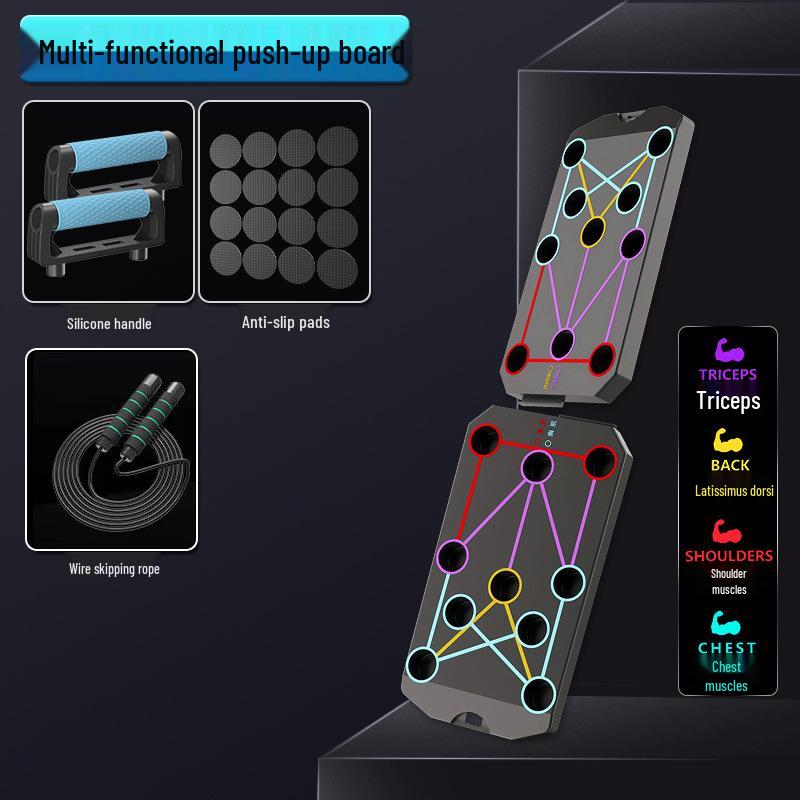 Multifunctional Push-up & Abdominal Muscle Trainer for Home Fitness