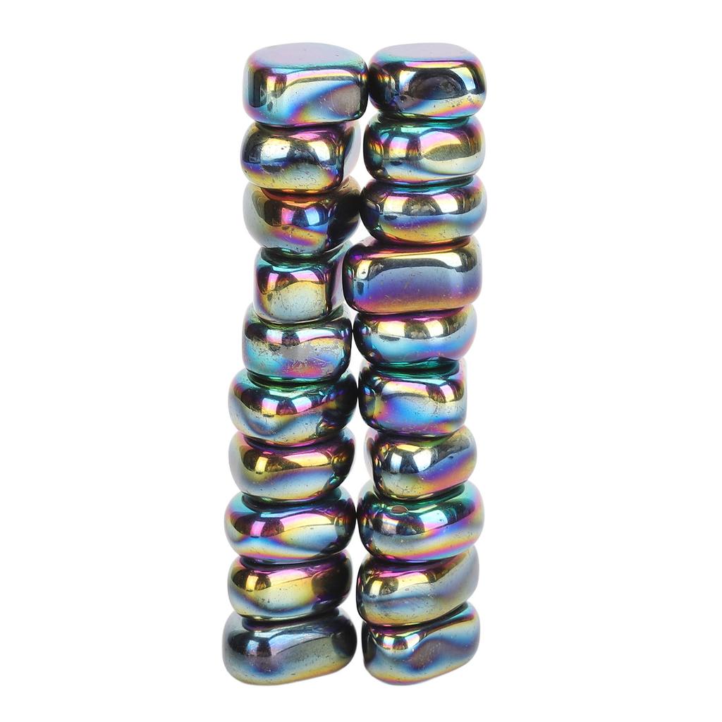 20Pcs Ferrite Putty Stones Decompression Small Size Satisfying Magnet Rock for Office Classroom