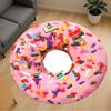 1pc Donut Sprinkles Round Chair Mat Area Rug - Non-Slip, Floor Mat for Office, Bedroom, and Indoor Decor C1118222