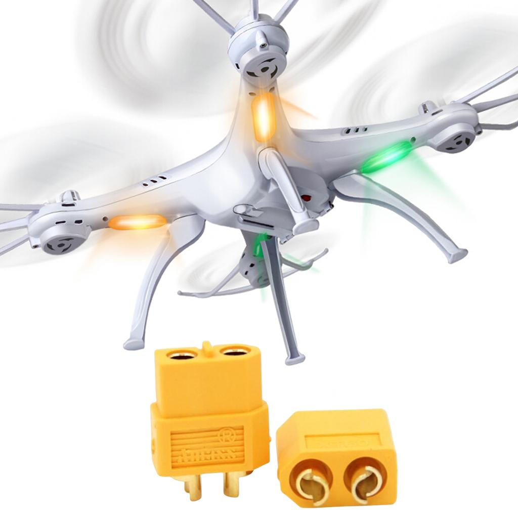 1Pair XT60 Banana Plug T-plug Bullet Connectors Plugs XT-60 T Plug For Lipo Battery