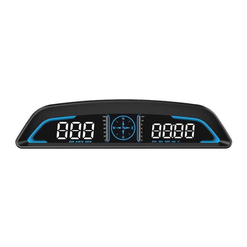 Universal Car HUD GPS Speedometer & Compass Display