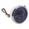110mm GPS Odometer 0 To 200KM H Multifunctional 0 To 8000RPM Tachometer E 1 4 1 2 3 4 F Fuel Level Gauge with Turn