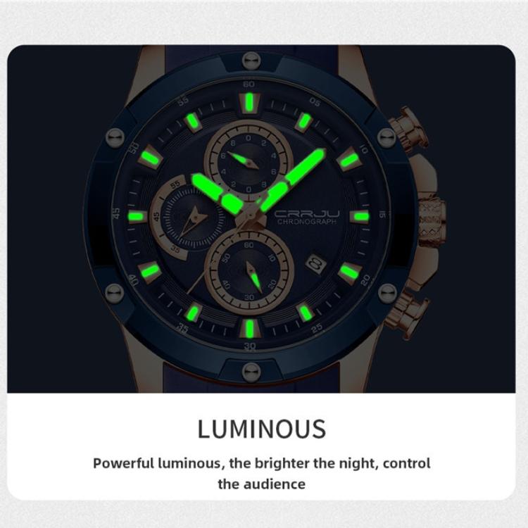 CRRJU-2298 New Men's Watch Casual Personality Watch Fashion Popular Student Watch