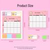 Self-Adhesive Student Timetable