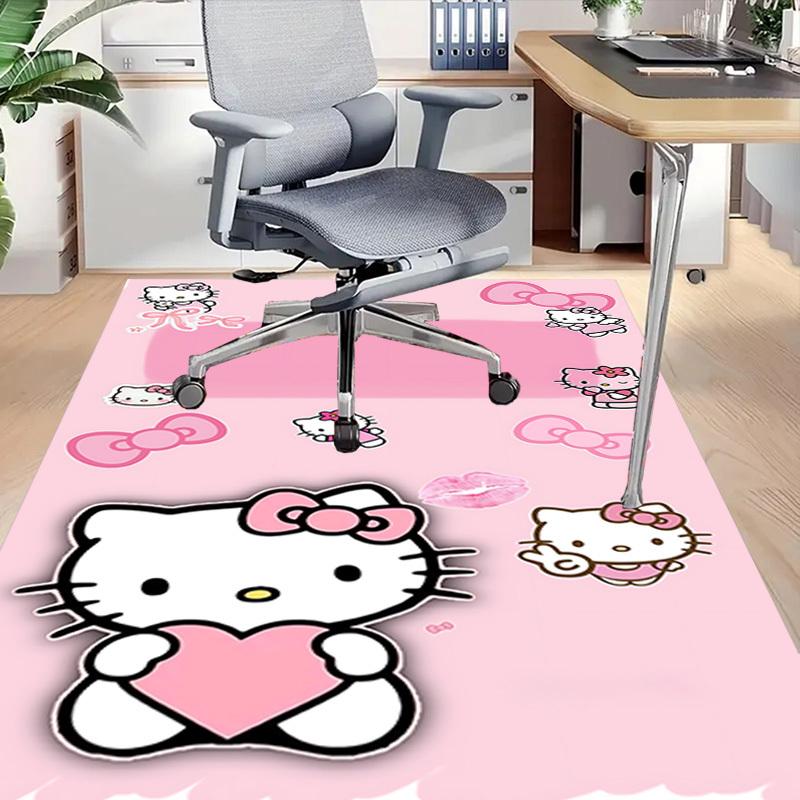 1pc Hello Kitty Carpet Office Rug Outdoor Mat Home Decor Area Carpet Festival Gift