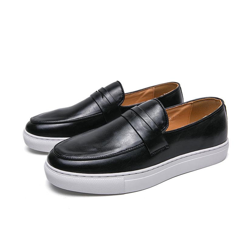 Fashion Shoes Men Casual Leather Business Tenis Masculino Dress Tenis De Hombre Moccasins Mokasin Tenis Caballero Designer Loafers