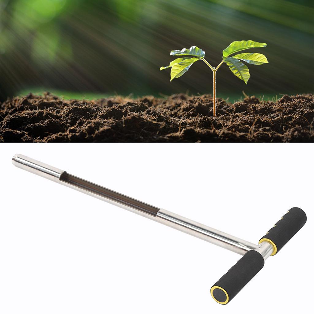 Soil Sampler Stainless Steel Sampling Device Garden Golf Field Maintain Equipment