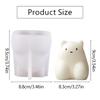 Cute Animal Puddings Silicone Molds Cute Fondants Molds Cake DIY Supplies Pastries Bakings Tool Soap Molds