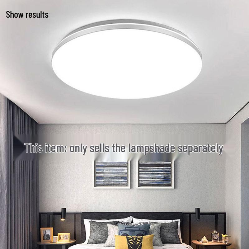 Acrylic Square and Round Ceiling Light Shade with Chassis, No Fixture Included, Free Shipping