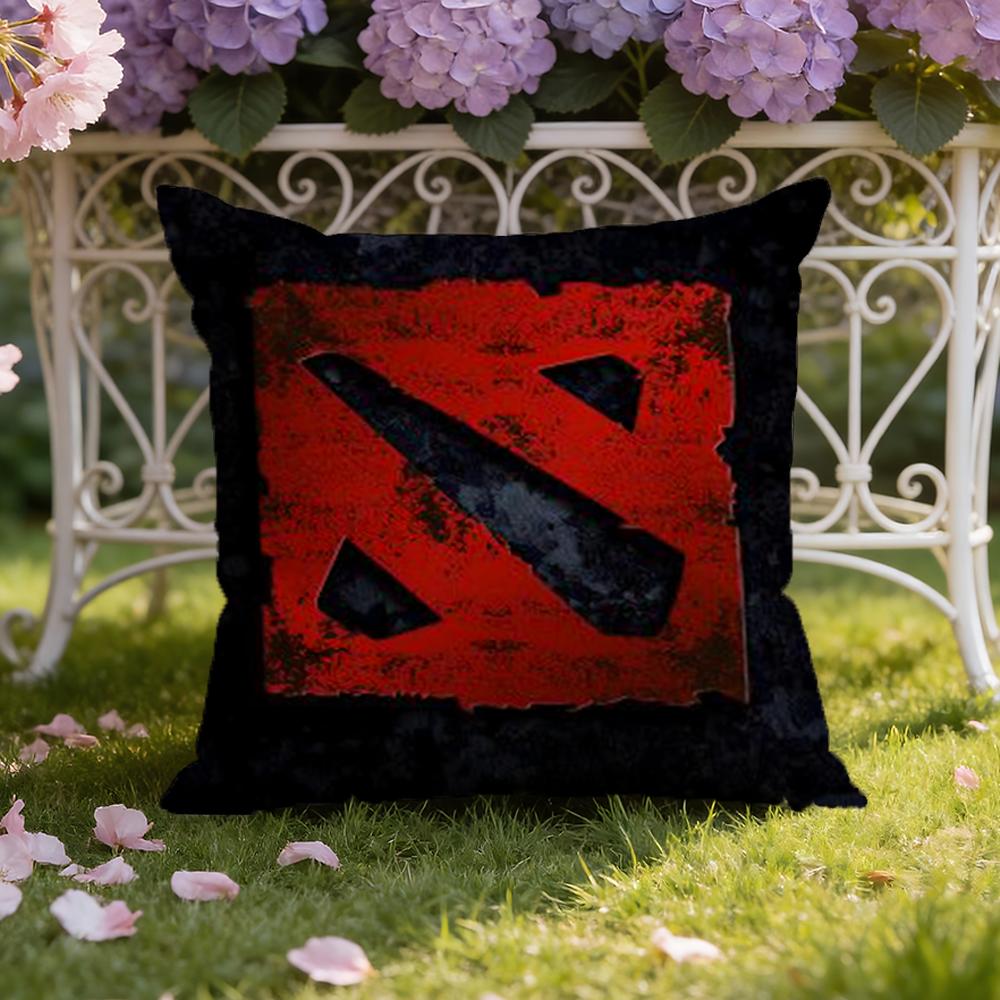 Game Cool D-Dota 2 Cushion Cover Home & Car Dual-Scene Pillow Cover: Reversible for Premium Comfort