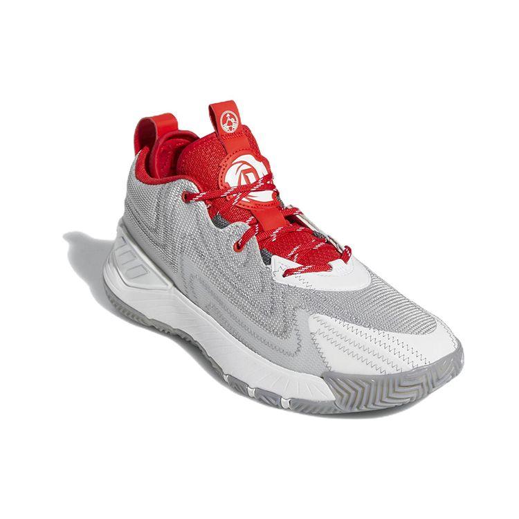 Adidas D Rose Son of Chi 2 Dufu-Beyond the Frontier Unisex Sneakers Silver Silver-Metallic Vivid-Red H03651