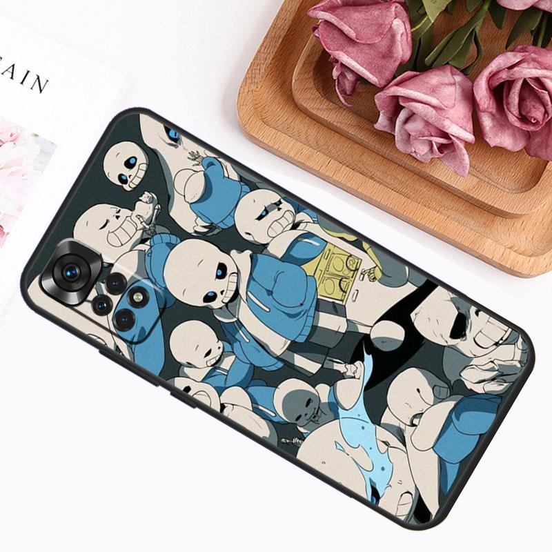 Game Undertale Sans Case For Xiaomi Redmi Note 12 8 9 10 11 Pro Note 12S 11S 10S 9S 9A 9C 9T 10A 10C 12C Cover