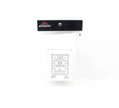 Bombada Treble Hooks 5X Banshu Kyojinbari Size 4-qty 30 (6510)