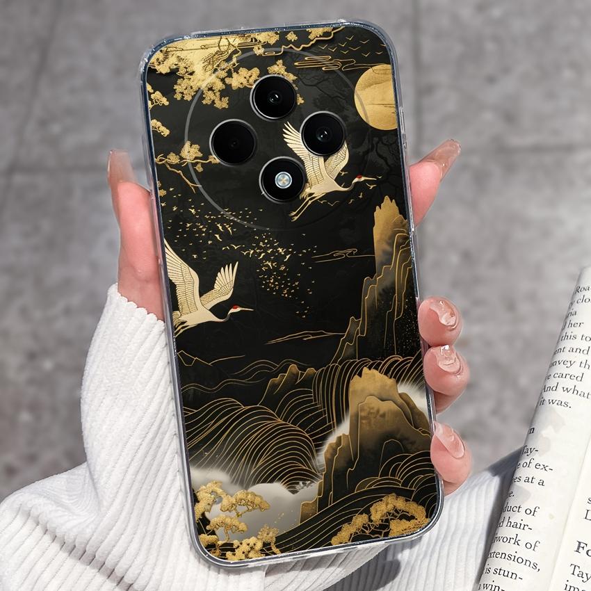 For OPPO F27 F29 F21 F19 F17 F11 Pro F15 F7X Phone Cover Cute Panda Piggy Patterns Transparent Ultra Thin TPU Premium Protection Case For OPPO Housing