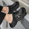 Couple EVA Clog Sandals Lightweight Hollow Beach Garden Shoes Non Slip Summer Slippers Men Women Sizes 36-45 Daily Wear Summer