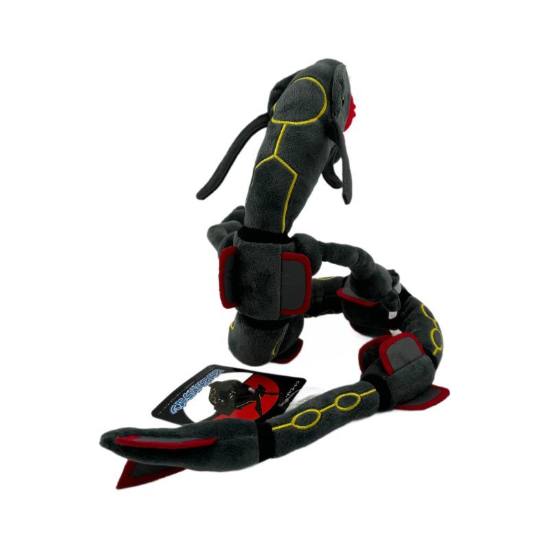 80cm Poseable Rayquaza Green & Black Dragon Plush Doll with Tag