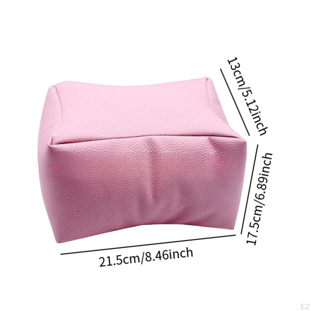 Handkissen Armlehnenmatte Abnehmbare Maniküre-Ablage Kissen für Salon Schönheit