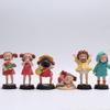 Ponyo Miyazaki Hayao On A Cliff 6pcs Garage Kit Anime Animals Ornament Model