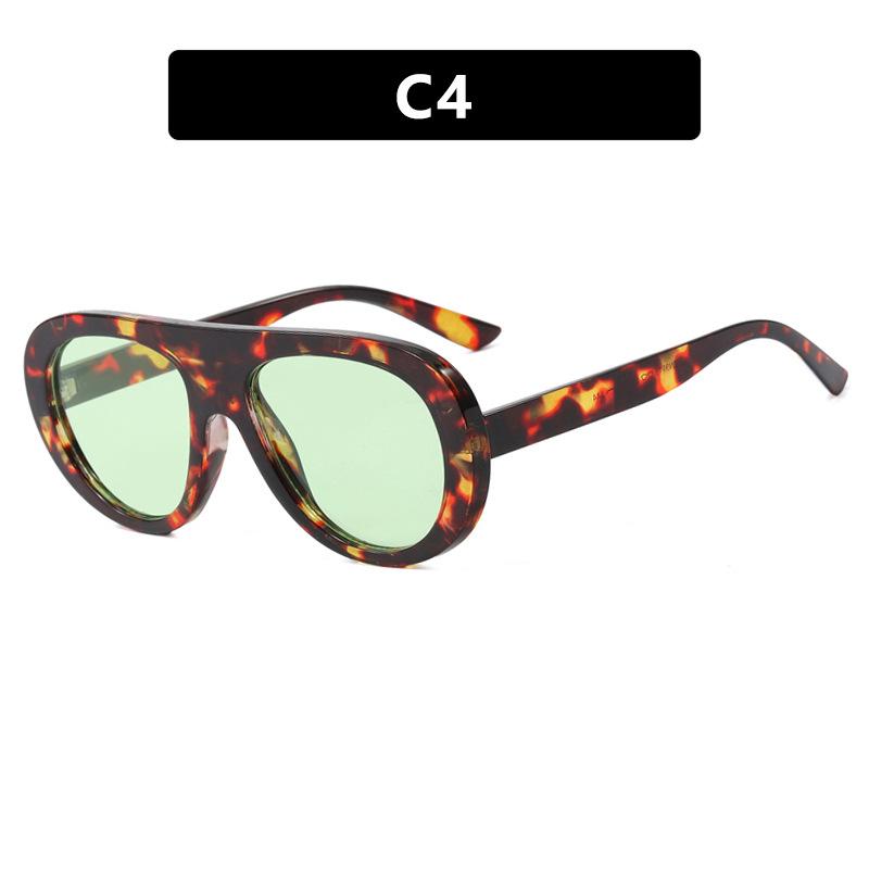 Small Frame Single Beam Toad Sunglasses Retro Sunglasses Sunglasses Ladies