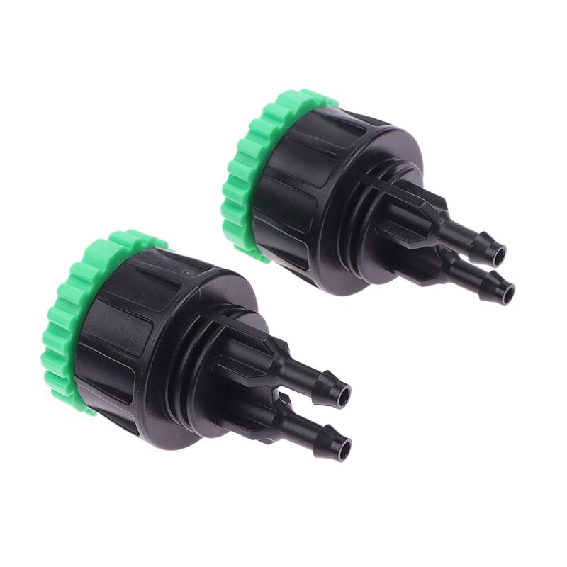1/5Pcs Faucet Adapter 1/2-3/4 2Ways Splitters Farm Drip Irrigation Hose Connector Garden Watering Irrigation Accessories