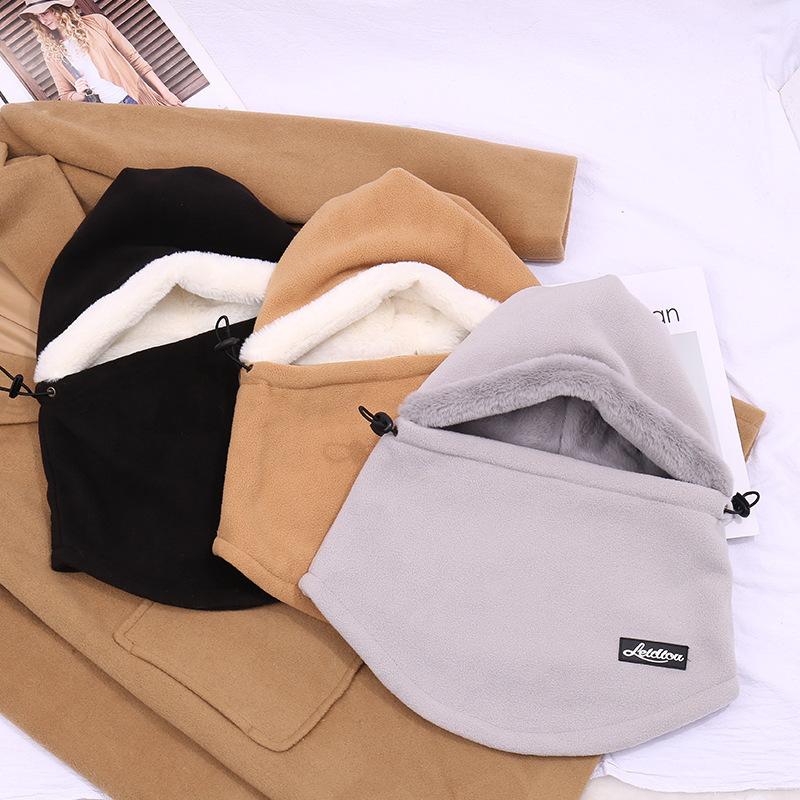 New Fleece Cycling Windproof Mask Fashion Rafa Cap Fleece Thickened Thermal Commuter Ear Cap
