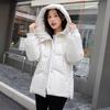 Winter Down Jacket for Women Casual Loose Hooded Thick Warm Coat