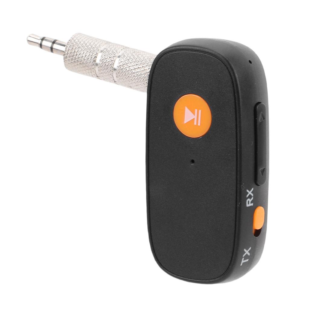 Bluetooth 5.3 Audio-Adapter 3,5 mm AUX-Stecker Drahtloser Audio-Empfänger und -Sender für Auto Heim-Stereoanlage