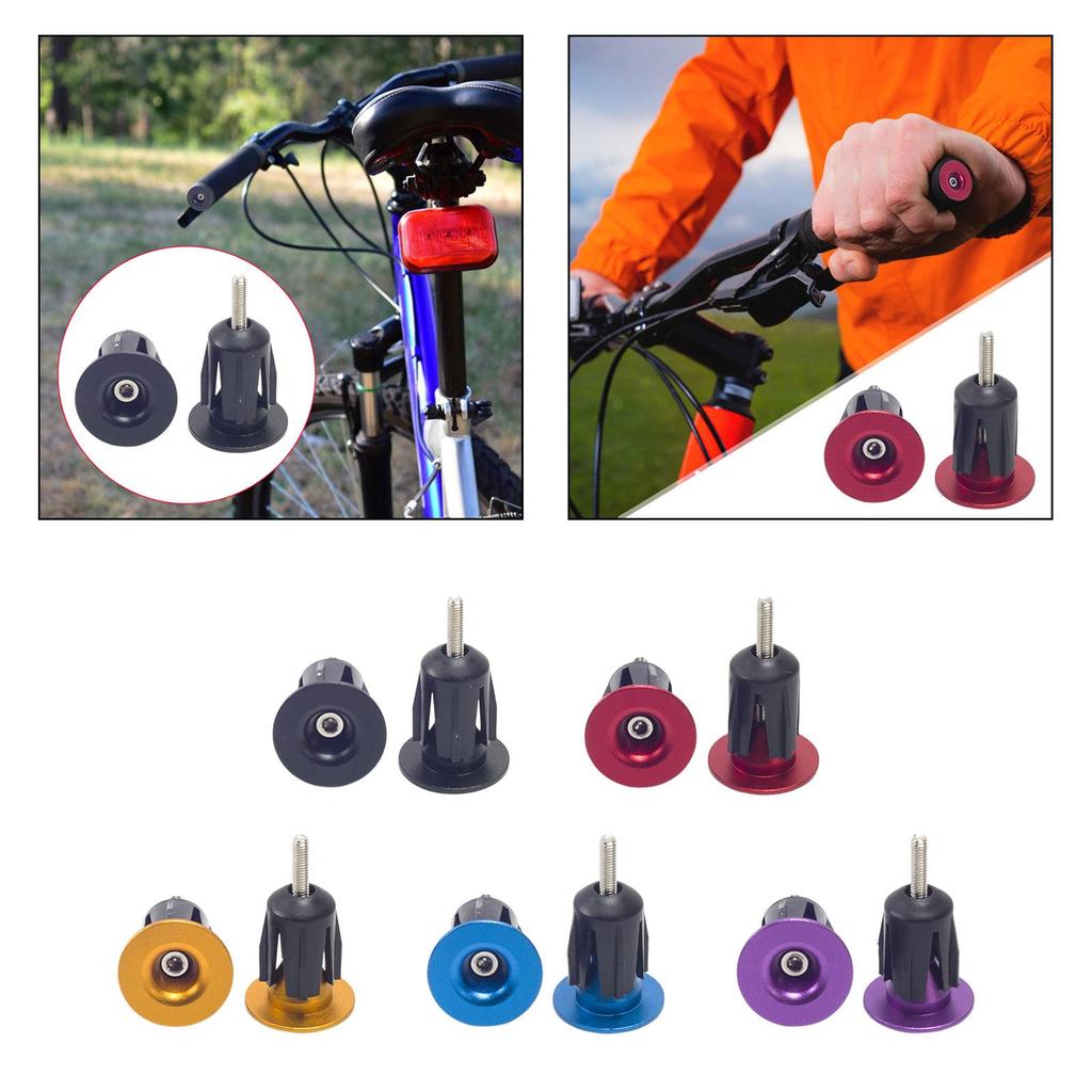 Bicycle Handlebar End Plugs Kit for Comfort