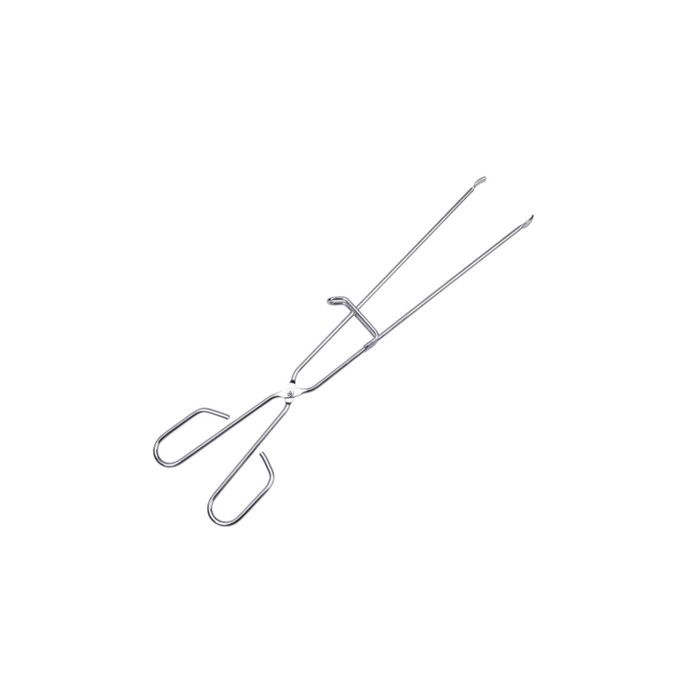 Pince pour barbecue avec manchons autobloquants - Inox - 45 cm