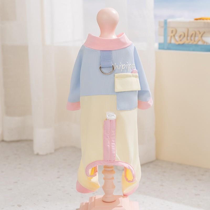 Cooling Stretch Ice Silk Dog Jumpsuit Small Medium Breeds Comfortable Breathable Pet Clothing