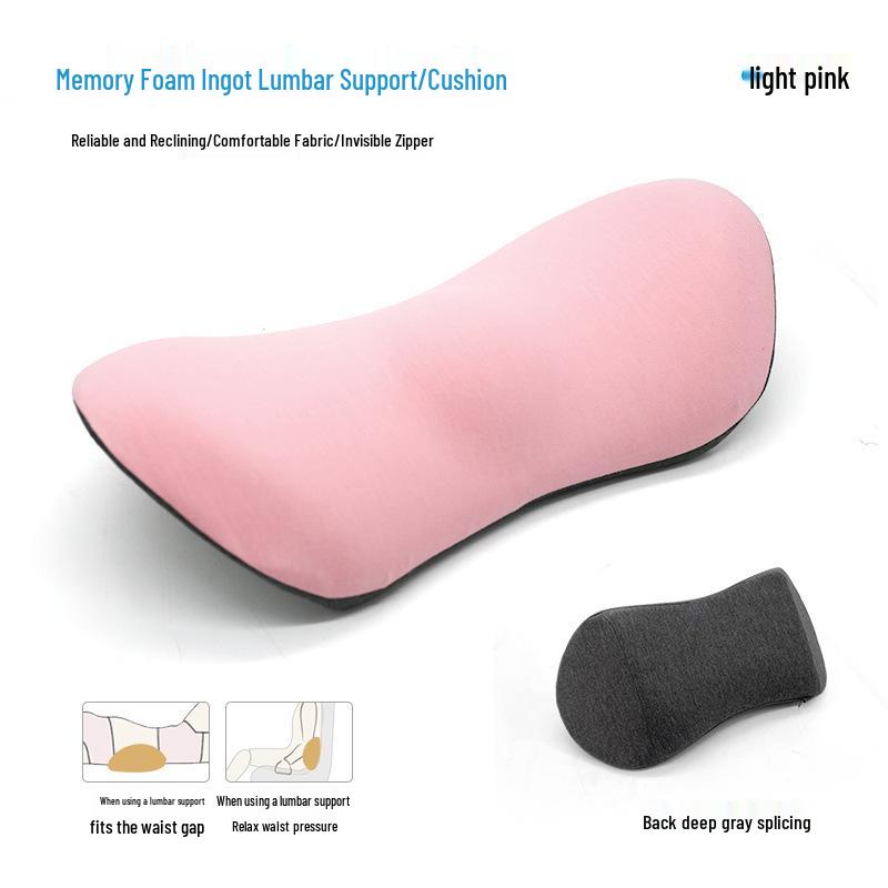 Memory Foam Autositz Lendenstützkissen - Atmungsaktive Rückenlehnenpolsterung für den Sommer