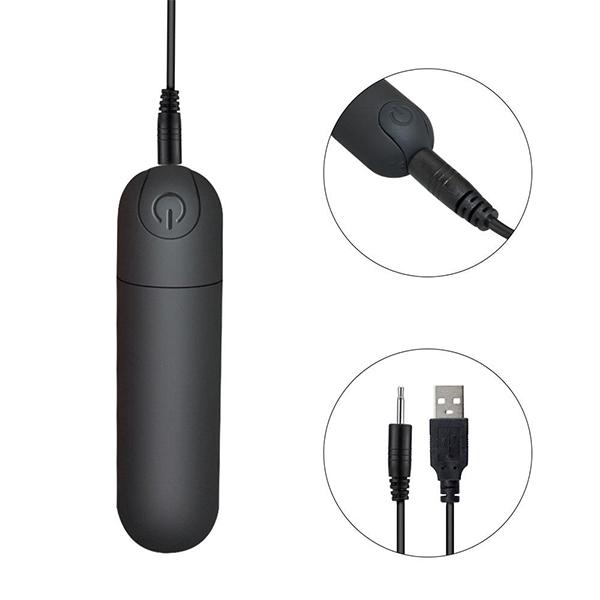 Mini Adult Vibrating Bullet Waterproof Vibrator G-spot Massager Shake Rechargeable USB Vibrator
