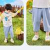 Children's Summer Simple Denim Pants Kids Pants Baby Elastic Waist Casual Thin Washed Jeans