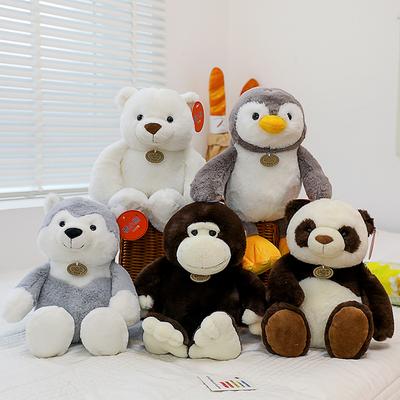 Boutique Penguin Arctic White Bear Doll Plush Toy Animal Doll Children'S Soothing Birthday Gift