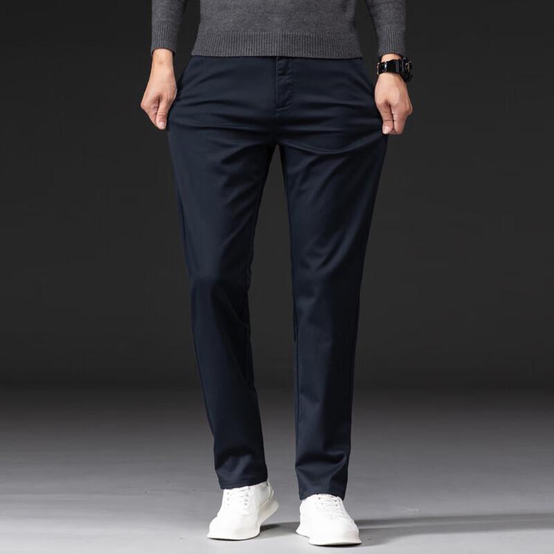 

Firstview Men s Urban Casual Straight Fit Trousers 31