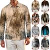 Herren Langarm Schnelltrocknendes Golfshirt mit Atmungsaktivem Netz für Lässige Outdoor-Sportarten