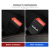 Car Seat Belt Anti Scratch Buckle Protector Cover Accessories For KIA K5 K2 Optima Soul Spectra Niro Cadenza Sephia Carens Hxqgn22