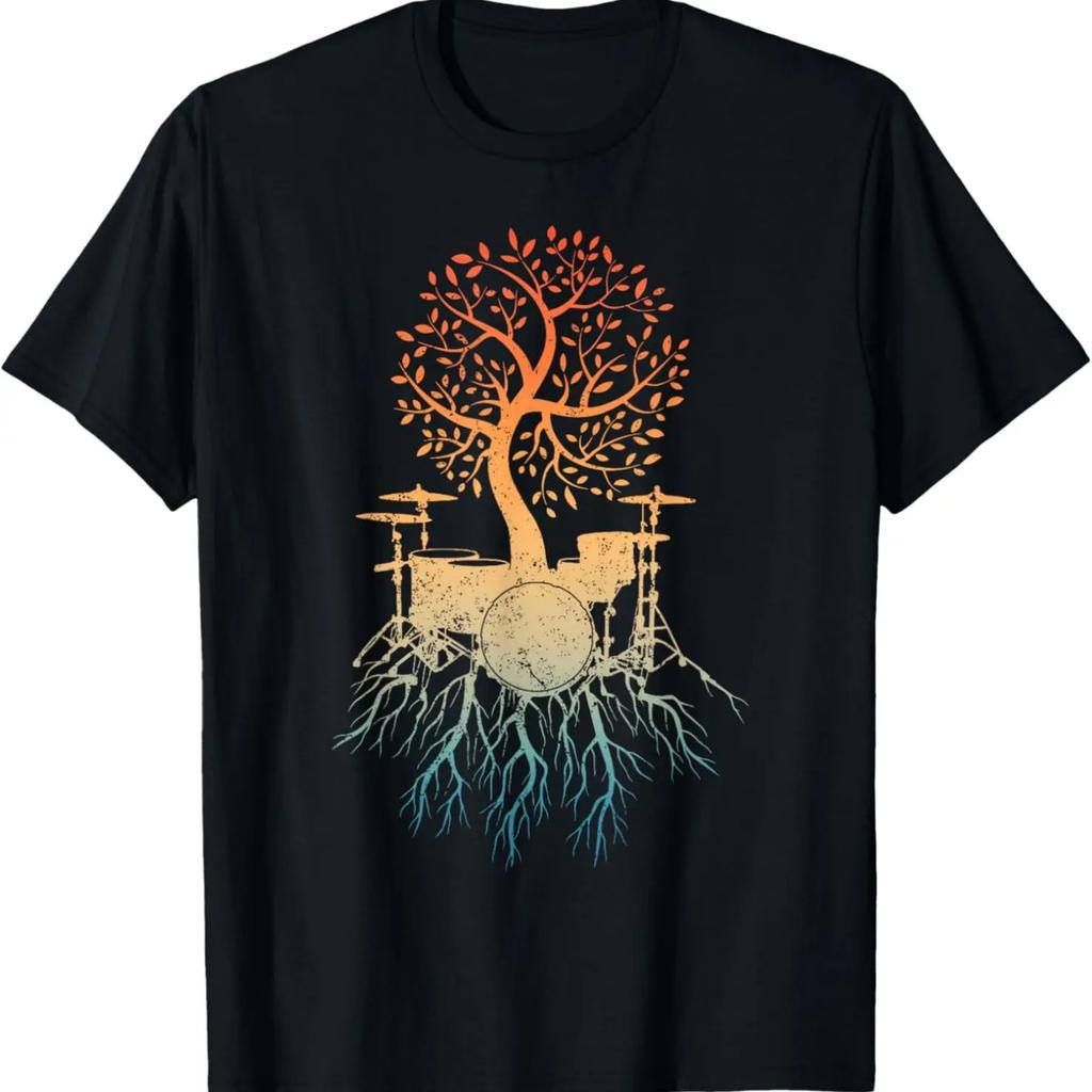Cooles Schlagzeug-Kunst für Männer Frauen Schlagzeuger Musik Schlagzeug-Liebhaber T-Shirt
