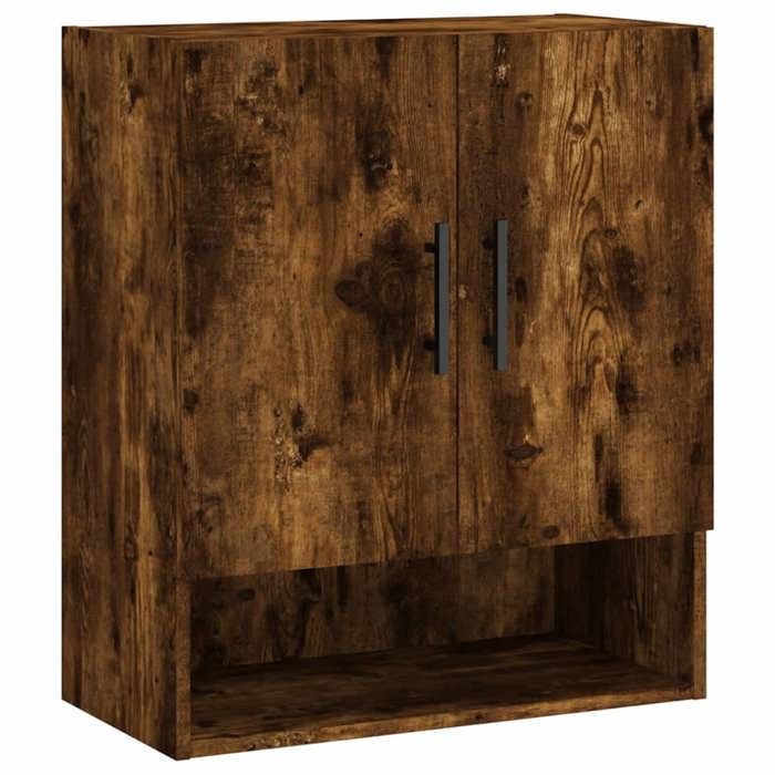 VidaXL Armoire murale chêne fumé 60x31x70 cm bois d'ingénierie 829937