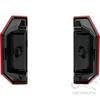UTV Tail Light Assembly Red LED Taillight Rear Brake Stop Light Running Light For Polaris Ranger 570 XP900 XP1000 2013-2020
