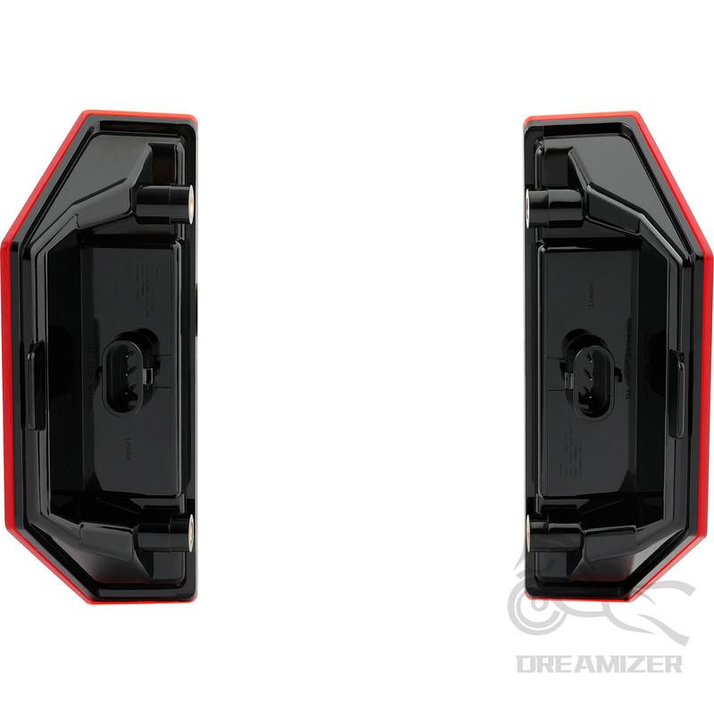 UTV Tail Light Assembly Red LED Taillight Rear Brake Stop Light Running Light For Polaris Ranger 570 XP900 XP1000 2013-2020