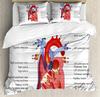 Bull Skull Duvet Cover Boho Dream Catcher Feather Bedding Set Twin Arrow Floral Comforter Cover For Girls Women