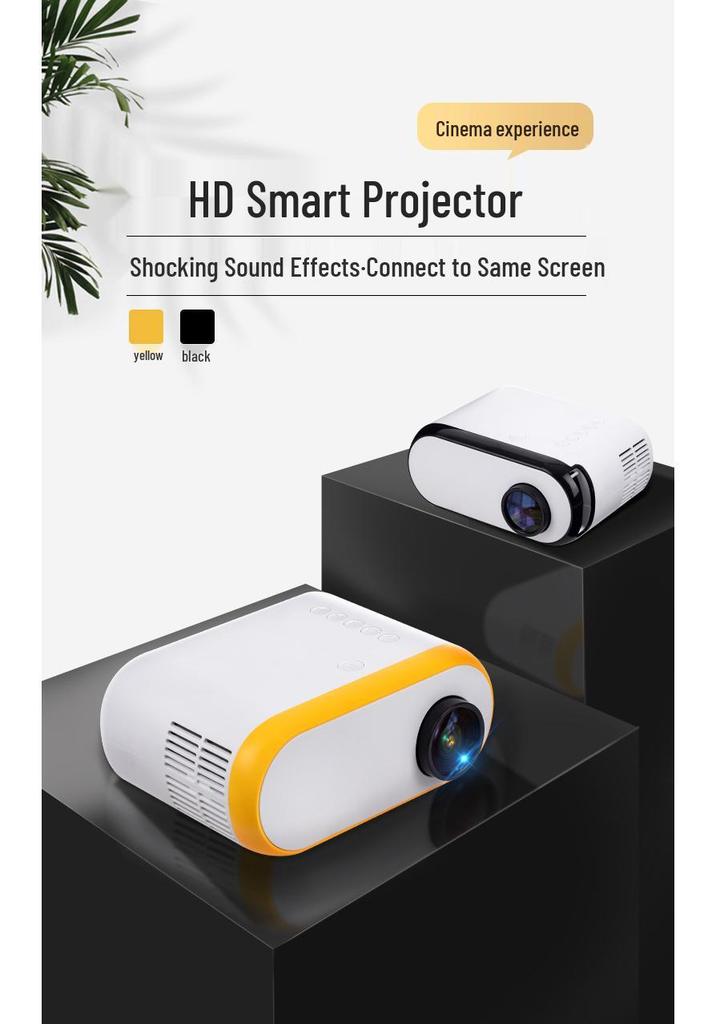 Germany 2026 Portable HD Mini Projector for Outdoor & Home Use