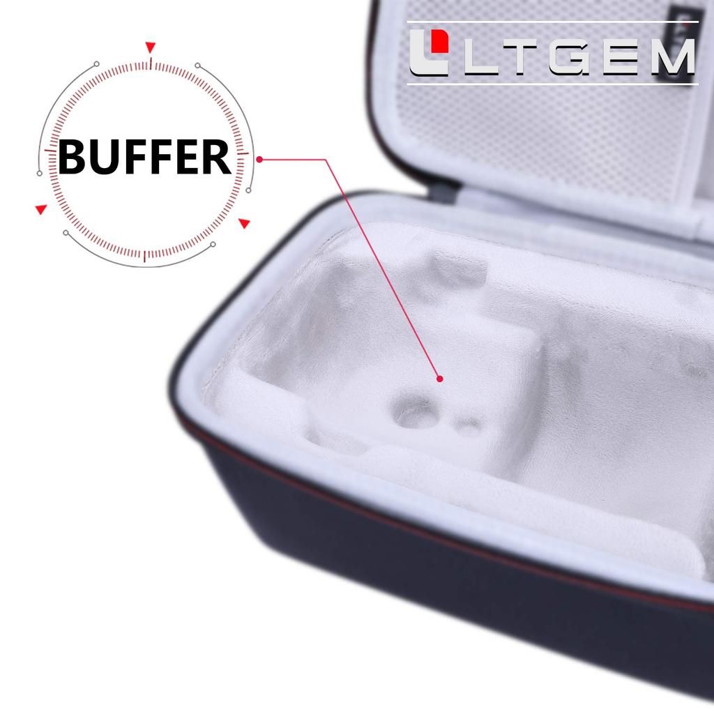LTGEM Hard Case for Blue Yeti or Yeti Pro USB Condenser Microphone
