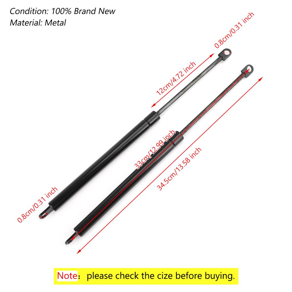 Areyourshop For Suzuki Burgman 400 AN400 2007-2016 AN 400 345mm Gas Pillar Seat Regulator Shock Lift Strut Motorcycle Metal Part