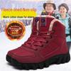 Unisex Winter Snow Boots: Thick, Non-Slip, Warm Velvet High-Tops for Cold Weather